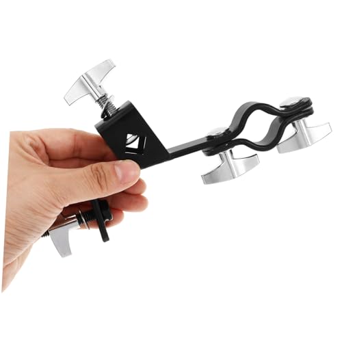 Soporte Extensor Estable de Platillos con Clamp para Campana de Batería, Accesorio Pesado para Percusión para Bateristas de Jazz y Rock miniatura 3