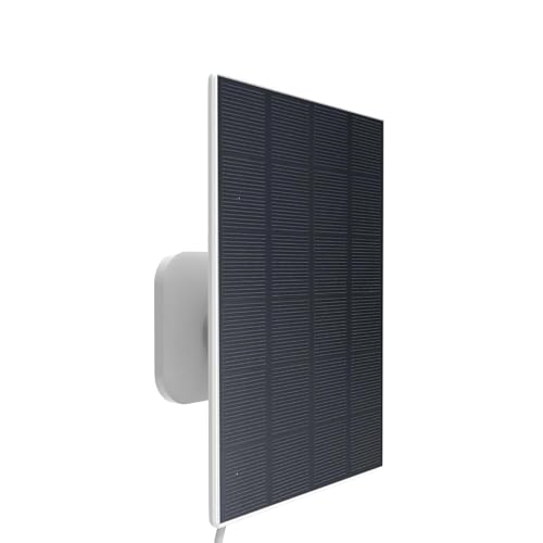 Yale - Solar Panel Charger - Outdoor Usage - Up to 3W Power in Direct Sunlight - Easy Installation - 2m Cable - USB-C Connector - Accessory Compatible with Yale Smart Outdoor Camera