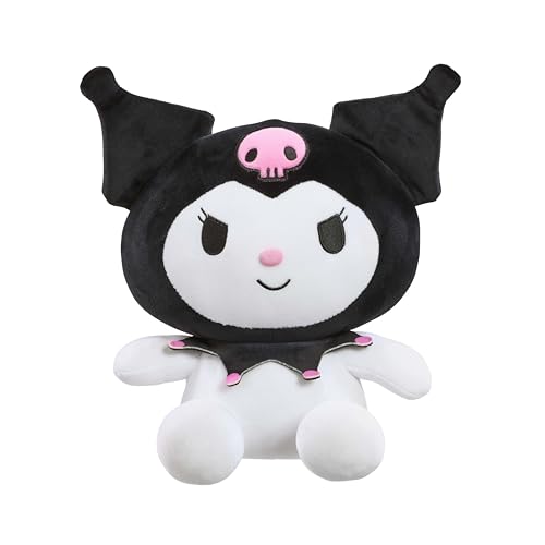 Hello Kitty Kuromi Plush 16cm Black Soft Toy Cute Kuromi Character in Classic Black Outfit Official Licensed Merchandise Collectable Gift for Fans Suitable for Ages 4+