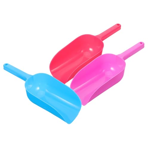 iplusmile シャベル ミニ シャベル 砂のおもちゃ 軽量 プラスチック サンドショベル ビーチ遊び 3 pcs 雪遊び 砂遊びセット 色はランダム