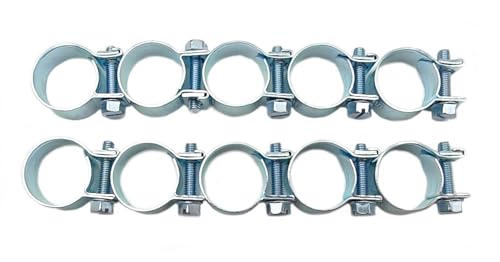 Yungrag Mini-Schlauchschellen verzinkt 18-20mm