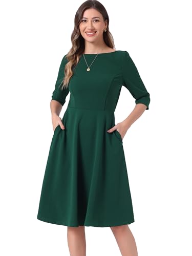 Robe de travail midi fluide pour sublimer votre silhouette au bureau