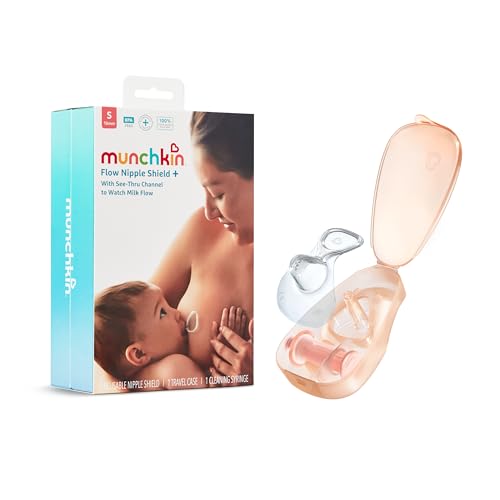 Munchkin Flow Nipple Shield 16mm with See-Thru Channel