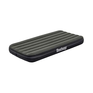 Bestway 6713L Materasso gonfiabile singolo (modello twin) Tritech grigio floccato da 188X99X25 cm