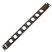 ProX 1U Rack Panel Punched for 8 XLR, SpeakOn or powerCON compatible Connectors - T-1U8XLR