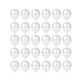 5 inch Pearl White Balloons, 100 pcs Mini White Party Balloons small Latex Balloons for Birthday Wedding Baby Shower Decorations (Pearl White)