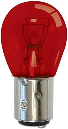 Grand General 84043 Light Bulb (1157 Red Glass), 1 Pack