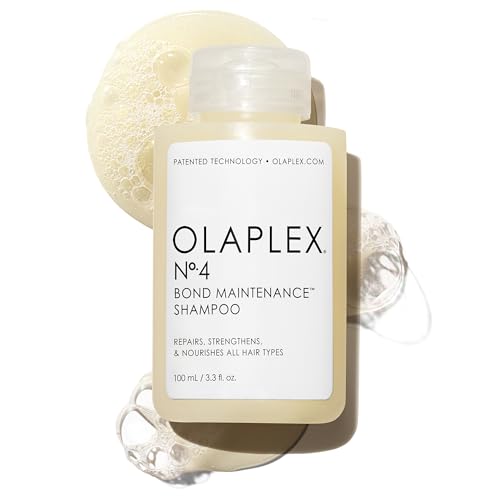 Olaplex No. 4 Bond Maintenance Shampoo, Repairs, Strengthens, & Nourishes All Hair Types, Adds Shine & Leaves Hair Feeling Soft