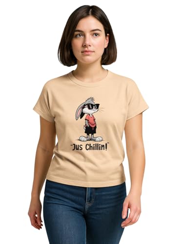 Image of HELLCAT Mulitcolor Trendy Printed Body Fit T-Shirt for Women | Pack of 1 T-Shirt