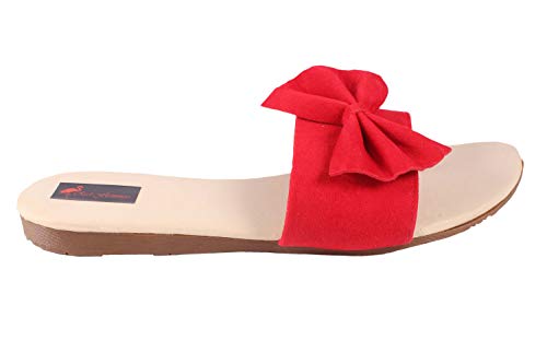 Image of Red Flamingo Womens And Girls flat sandal