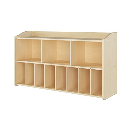 Foundations Wall-Mounted Diaper Organizer for Daycares, 3 Large & 8