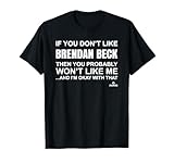 Brendan Beck Prospect Baseball Fan Gear T-Shirt