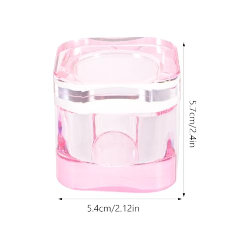 Ipetboom Nail Art Glass Liquid Powder Dappen Dish miniatura 2