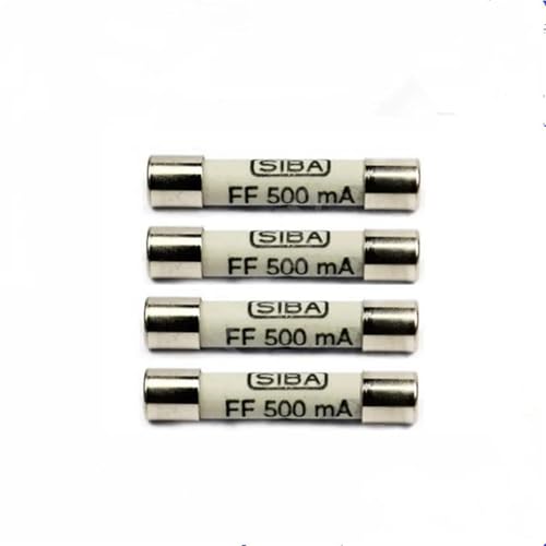 Fusibles céramiques 6,3 x 32 mm haute tension FF630mA 1000V