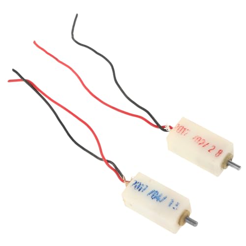 Vaguelly 2Piezas Motor Eléctrico Micro De Alta Torque Para Experimentos Científicos y Proyectos DIY Para Aviones