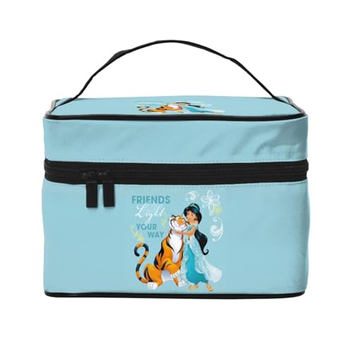 アラシ?ン シ?ャスミン 化粧ポーチ メイクボックス 化粧品収納 収納ケース トラベルバッグ 洗面用具ポーチ コスメポーチ バニティー 便利 大容量 出張 旅行用 キャラクター グッズ プレゼント