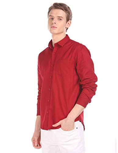 Image of Ruggers by Unlimited Men's Solid Slim fit Casual Shirt
