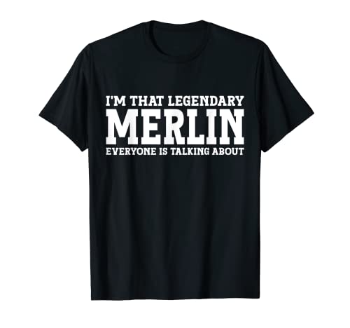 Merlin Prénom personnalisé Merlin T-Shirt