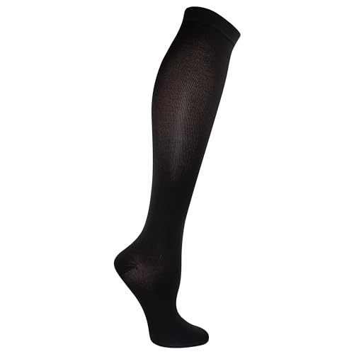 Dr. Scholl's womens Travel Knee High Socks with Graduated Compression Casual Sock (pack of 1)