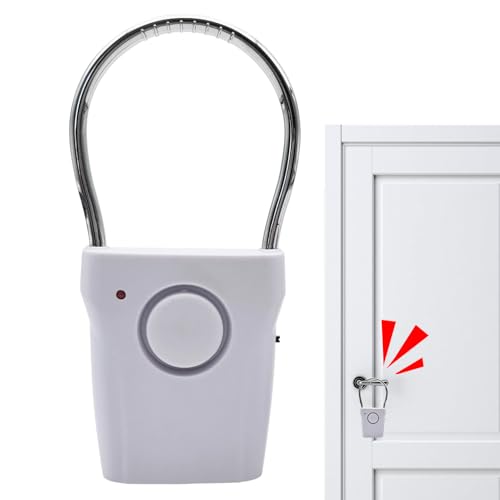 Lightweight Security Solution: Designed with portability in mind, the Door Open Alarm acts as a reusable personal alert system that enhances hotel room protection; its compact form factor allows effortless carrying, ensuring travelers feel secure wherever they stay