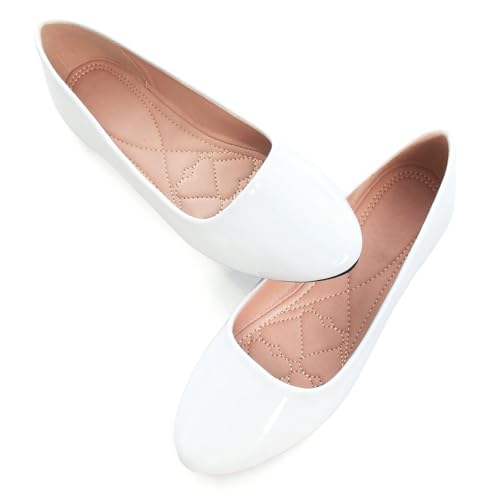 Image of SAILING LU Casual Shoes for Women Dressy Ballet Flats | Comfort Fit, Work Shoes,Casual for Women, Slip-Ons Loafers
