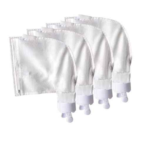 UCEDER Nylon Mesh Pool Cleaner Bags All Purpose Filter Bag K13 K16 with Zipper Replacement for Polaris 280 and 480 Pool Cleaner (4 Pack)