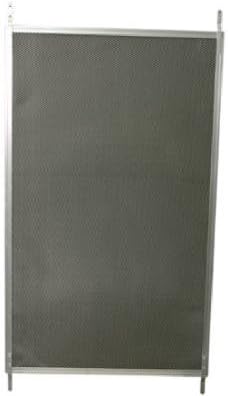 Prime-Line Satin Silver Aluminum Screen Door Grille 1 pc.