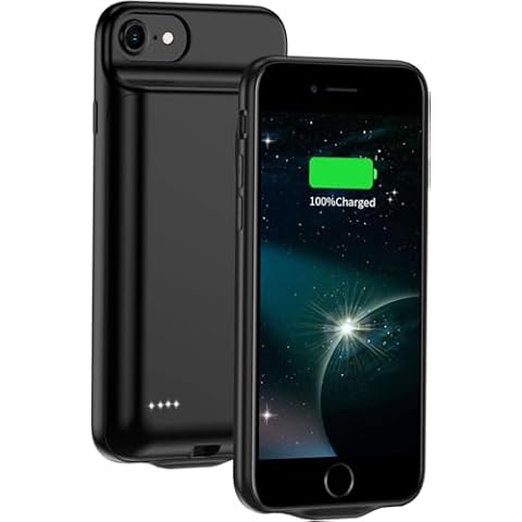 JUBOTY High Capacity Battery Case for iPhone Cover