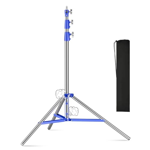 Image of Heavy Duty Light Stand Photography 9.1ft /280cm All Metal Tripod