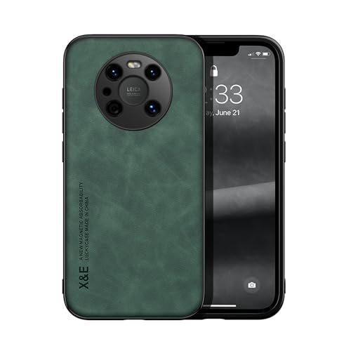 Lucyliy Funda para Huawei Mate 40 Pro Case Carcasa Tacto Agradable a la Piel, magnetismo Incorporado, protección contra caídas Green