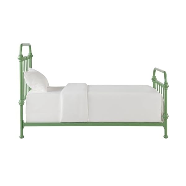   Inspire-Q-Giselle-II-Metal-Bed-Classic-Green-Meadow-Twin-Farmhouse-Country