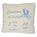 Cojín Bebe Personalizado para Nacimiento, Cojín de Bebe Personalizado, Cojín Datos niño recién Nacido. Cojín Fecha Nacimiento, Peso. Cojín con Nombre del Bebe.