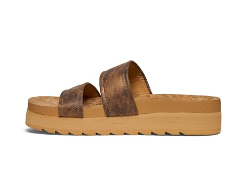Image of Sanuk Womens Alt-Itude | Platform Sandals Women | Womens Fashion Slide Sandals | Molded Footbed with Arch Support