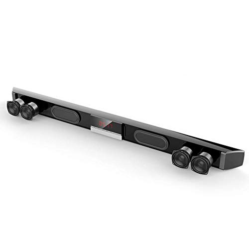 Heimkino Wireless Subwoofer Bluetooth Soundbar-Lautsprecher Mit 4 Stück Vollfrequenz-Horn 2 Stück Bass Für Tv-Pc-Telefon