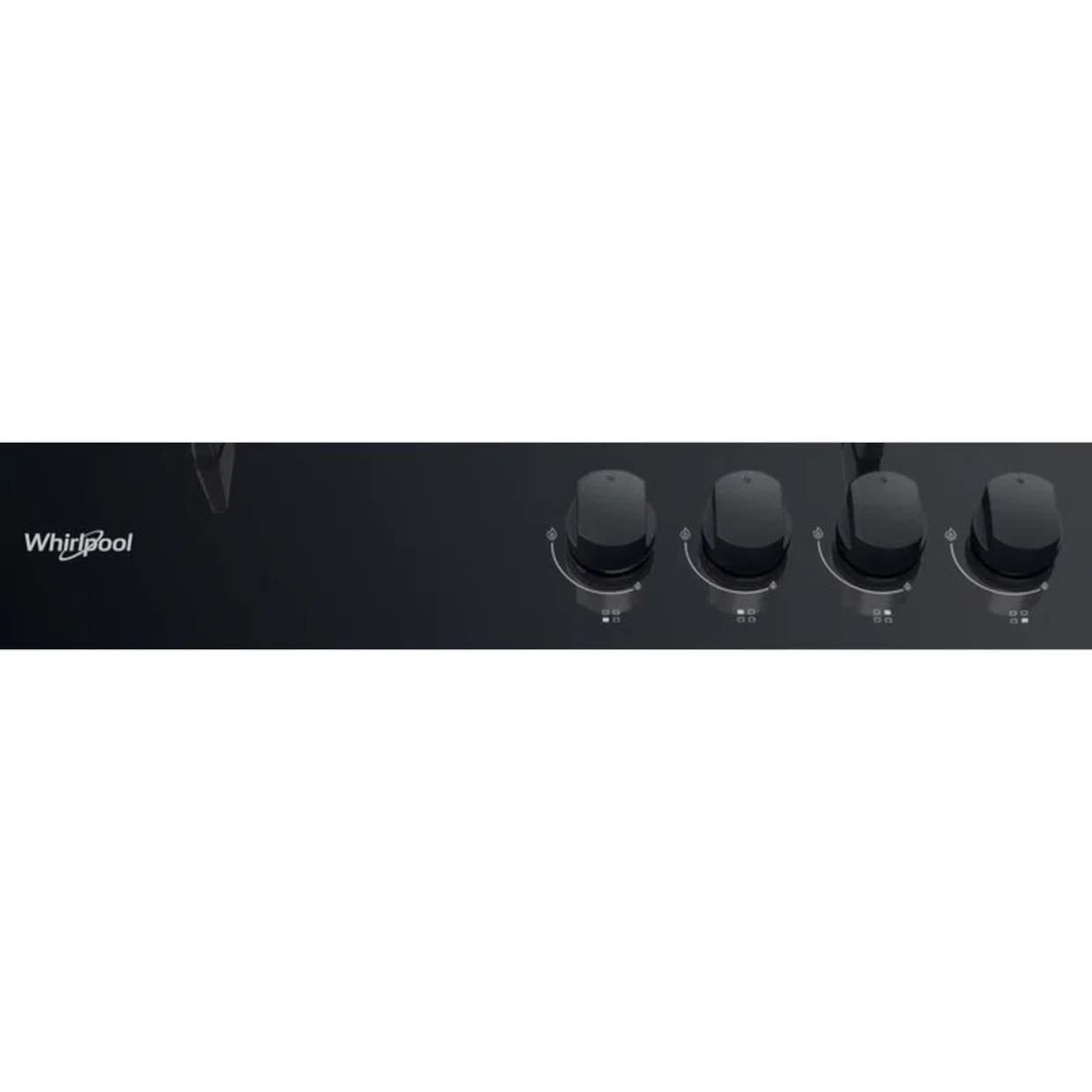 WHIRLPOOL PLACA DE GAS AKT 616 / NB NEGRO INTEGRADO 60 CM 4 ZONA (S)