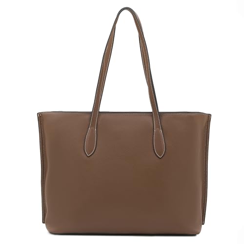 Image of Miraggio Sandra 13 Inch Laptop Tote Bag For Women Office Use | Office Tote Bag With Zipper Closure | Stylish Totes