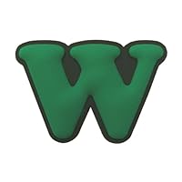 Online Charms Shoe Charms for Clogs & Crocs, 250 Fun Designs, Animal, Fruits, Alphabets Crocs Accessories for Kids &, Green W (111)