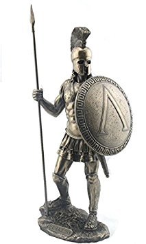Amazon.com: 14.38 Inch Spartan Warrior with Spear and Hoplite