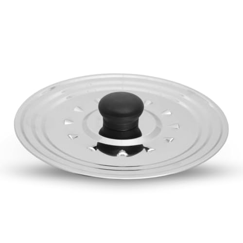 PARENCE.- Couvercle de Cuisine en Acier Inoxydable 16/18/20/22/24 - Couvercle Anti Projection avec...