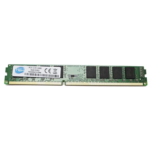 Mémoire RAM DDR3 8 Go PC3-12800 DIMM 1600 MHz pour PC fixe bureau Simpletek