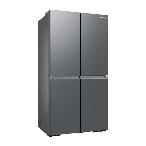 Samsung French-Door-Kühlschrank mit Gefrierfach, 178 cm, 649 l, AI Energy Mode (SmartThings), Auto Ice Maker, No Frost+, Edelstahl-Look, RF59C701ES9/EG