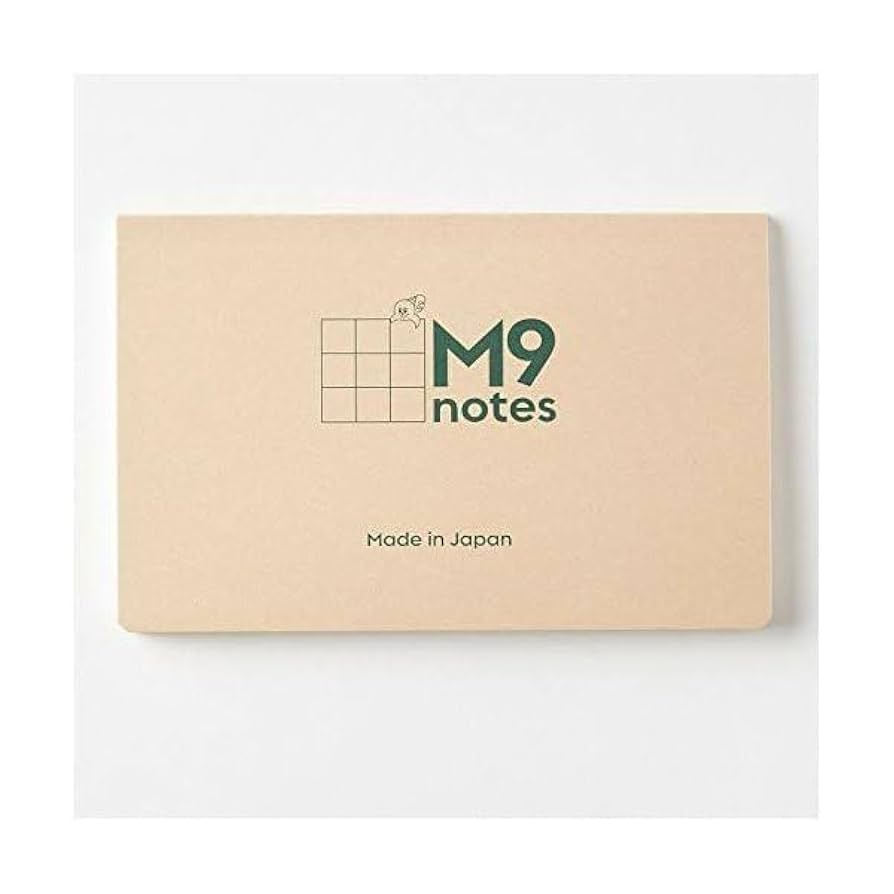 Amazon.co.jp: M9notes ミニ メモ帳 9マスノート マンダラ