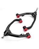 Upper Control Arms for 2007-2018 Chevy Silverado 1500, 2-4' Lift Adjustable Tubular Steel Control Arm With Ball Joint Fit 2007-2014 GMC Sierra 1500 Avalanche Tahoe Yukon, UCA Replace Stock Forged Arms