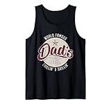 Herren Vintage Dad's BBQ Chillen und Grillen Vatertag Tank Top