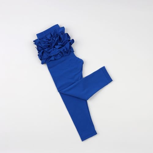 HOOLCHEAN Baby Toddler and Little Girls Ruffles Buttocks Leggings Solid Color Pants4