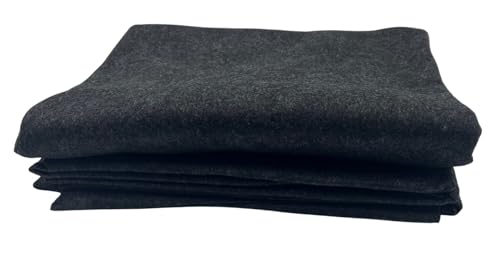 Image of Sandhill Tools 2 Pack of Rescue Survival First Aid Blanket 80 x 40 Inches, Emergency Poly Blend Fleece for Camping, Traveling and Homeless Shelters
