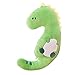 Duża poduszka dla zwierząt i pluszowa Zabawka Dinozaur Pig poduszki Doll Toy Prezent Gayouny (Color : Green dargon, Size : 110cm)