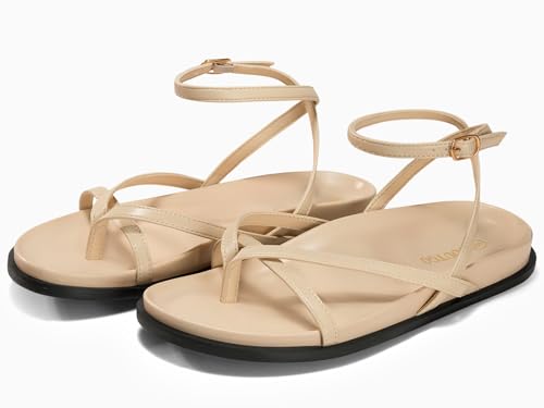 Image of Coutgo Women's Strappy Flat Sandals