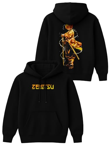 Image of Mens Demon Slayer Premium Printed Hoodie for Men Branded Sweatshirt Man with Stylish Printed Design Regular Fit Casual Wear Hoodies for Men Stylish