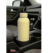 Yellow Stainless Steel Water Bottle 500 ml | Matte Finish, Leak-Proof, Lightweight | Gym, Office,...